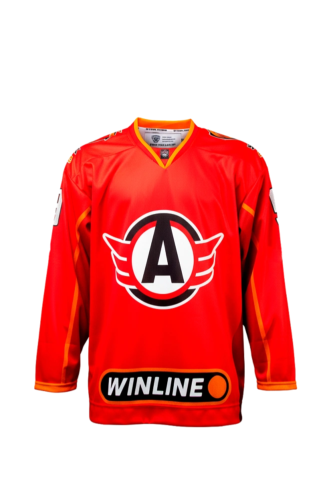 Свитер хоккейный Аликин реплика, красный ЧЗ