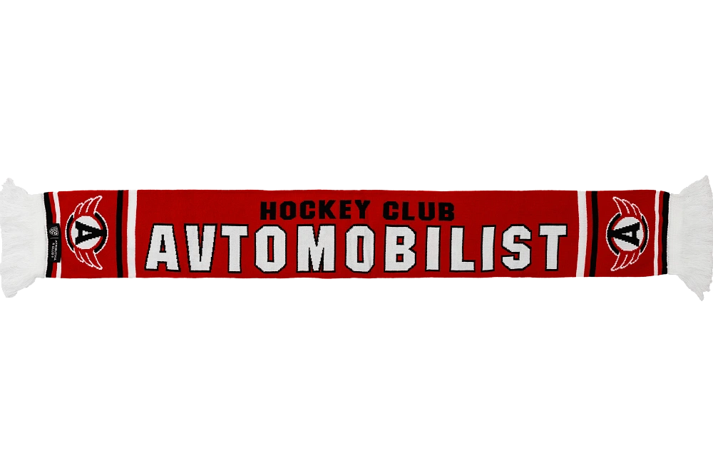 Шарф красный