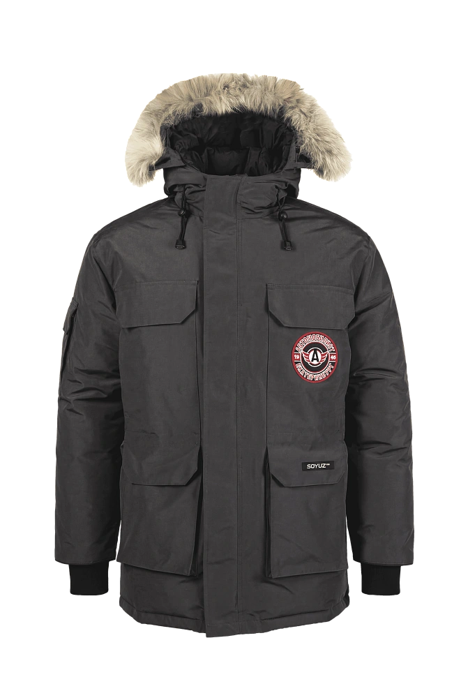 Парка зимняя, графит