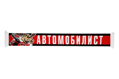 Шарф красный с маскотом